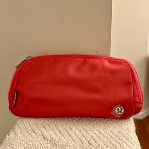 lululemon Pink Everywhere Belt Bag 1L Versatile Water-Repellent Fabric